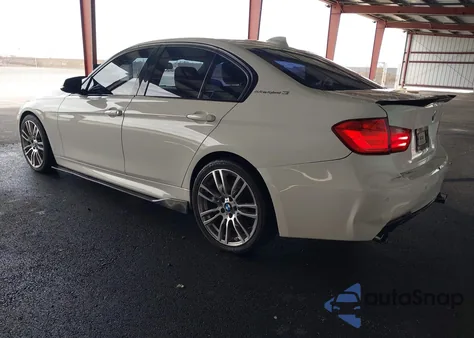 2013 BMW Activehybrid 3 z USA, uszkodzony, nr VIN WBA3F9C5XDF484458